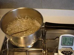 Crème de cassis : Étape 10