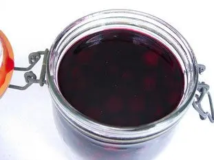 Crème de cassis : Étape 6