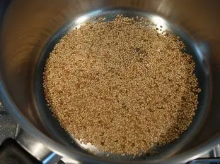 Saumon grillé à la crème de mâche : Étape 8