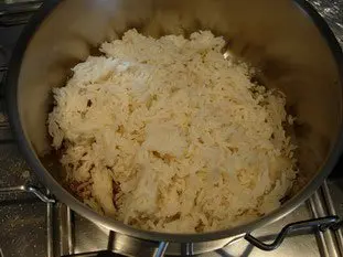 Saumon grillé à la crème de mâche : Étape 9