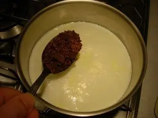 Chocolat chaud : Étape 1