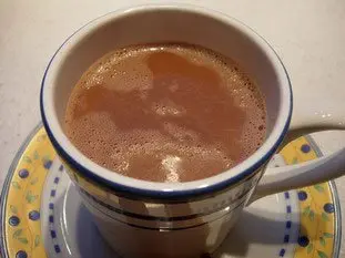 Chocolat chaud : Étape 4