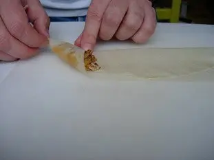 Samoussas aux poires et noix caramélisées : Étape 9