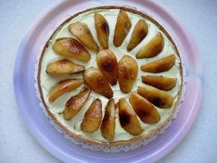 Tarte meringuée aux poires et citron vert : Étape 10