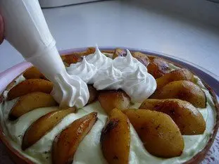 Tarte meringuée aux poires et citron vert : Étape 11