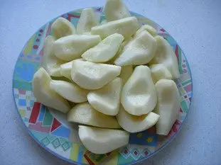 Tarte meringuée aux poires et citron vert : Étape 3