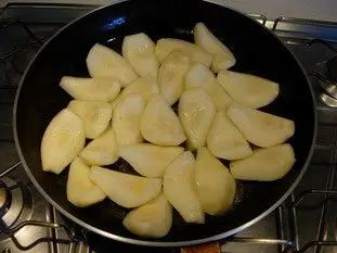 Tarte meringuée aux poires et citron vert : Étape 4