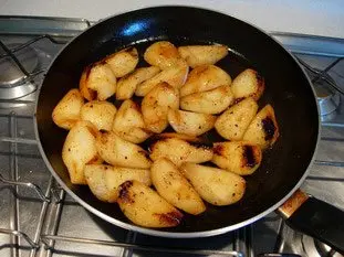 Tarte meringuée aux poires et citron vert : Étape 5