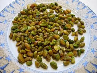 Fines tuiles de chocolat aux fruits secs torréfiés : Étape 2