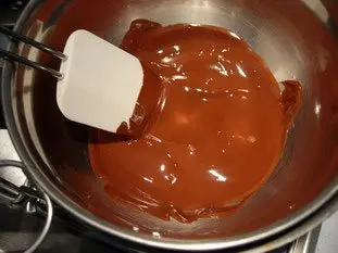 Fines tuiles de chocolat aux fruits secs torréfiés : Étape 6