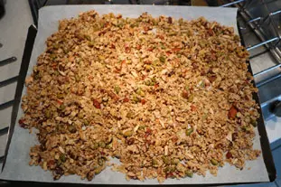 Granola : Étape 7