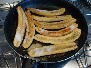 Bananes flambées légères : Étape 5