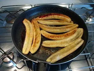 Bananes flambées légères : Étape 6