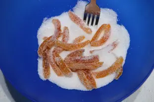 Écorces de pamplemousse confites : Étape 9