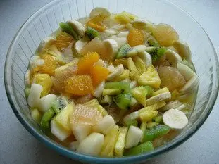 Salade de fruits : Étape 9