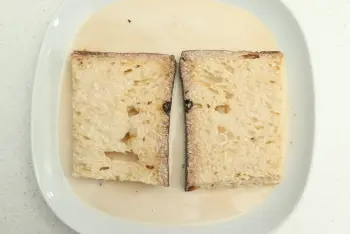 Brioche perdue clémentines-marrons : Étape 3