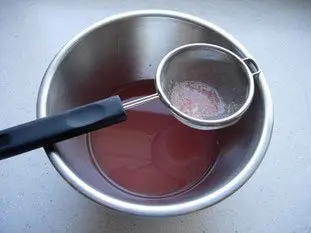 Fruits frais au sabayon : Étape 2