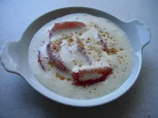 Fruits frais au sabayon : Étape 3