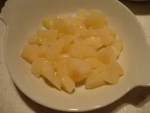 Fruits frais au sabayon : Étape 5