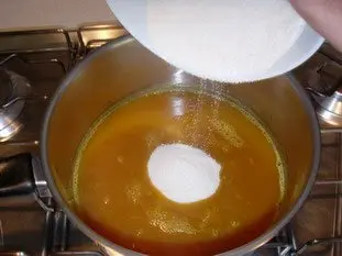 Pâte de fruits : Fruits de la passion : Étape 3