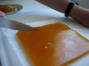 Pâte de fruits : Fruits de la passion : Étape 8