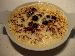 Poêlée de petits fruits au sabayon gratiné : Étape 7