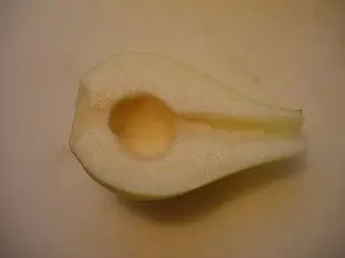 Poires au cassis et vin rouge : Étape 2