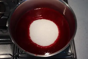 Pâte de fruits : Cassis : Étape 2