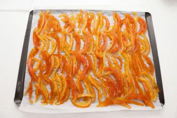 Orangettes au chocolat pour Erika : Étape 1