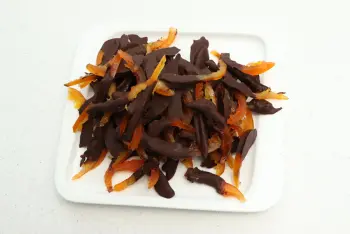 Orangettes au chocolat pour Erika : Étape 9