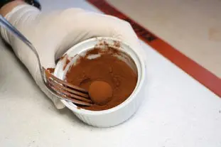 Truffes en chocolat : Étape 8