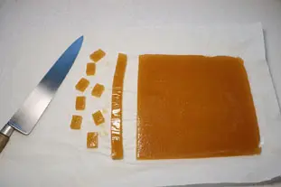 Pâte de fruits : Coings : Étape 12