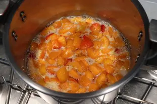 Confiture d'abricots vanillée : Étape 6