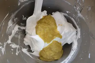 Mousse à la rhubarbe : Étape 2