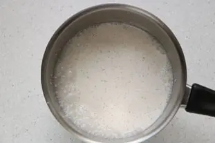 Panna cotta prunes et amandes : Étape 2