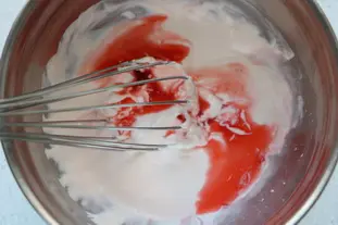 Mousse de fraises au mascarpone : Étape 3