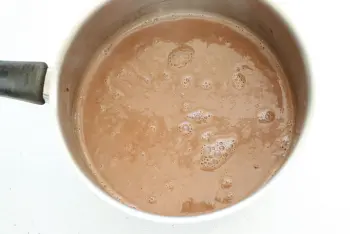 Crème chocolat-verveine : Étape 4