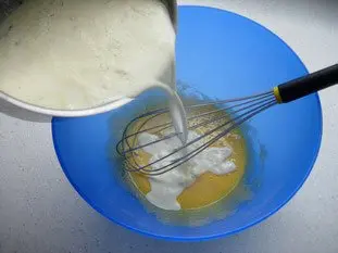 Crème au chocolat qui croustille, mousse à l'Irish coffee : Étape 4