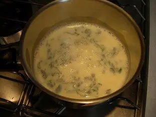 Coupe de fraises menthe et Chantilly : Étape 1