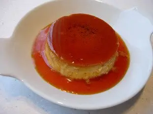 Crème caramel : Étape 10