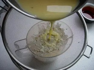 Crème caramel : Étape 7