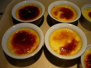Crème caramel : Étape 9