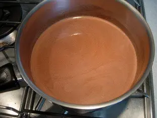 Crème au chocolat : Étape 3