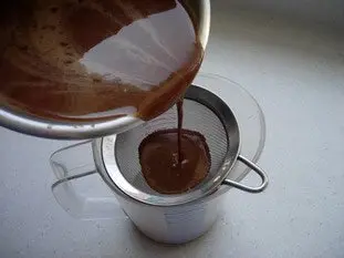 Crème au chocolat : Étape 6