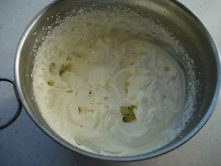 Crème fouettée à l'abricot : Étape 1