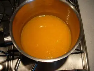 Petites verrines à la vanille, clémentine et marron : Étape 4