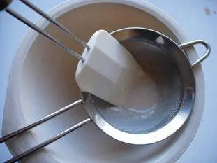 Petites verrines à la vanille, clémentine et marron : Étape 7