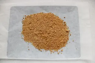 Mousse au chocolat aux noisettes : Étape 1