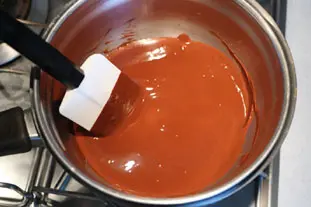 Mousse au chocolat aux noisettes : Étape 3