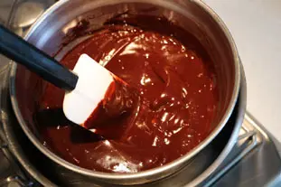 Mousse au chocolat aux noisettes : Étape 4